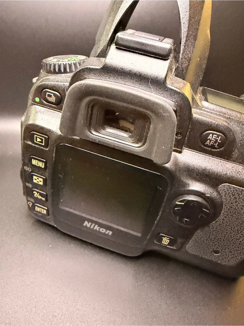 Nikon D50 DSLR Camera + 18-55mm Lens AS-IS Parts Repair